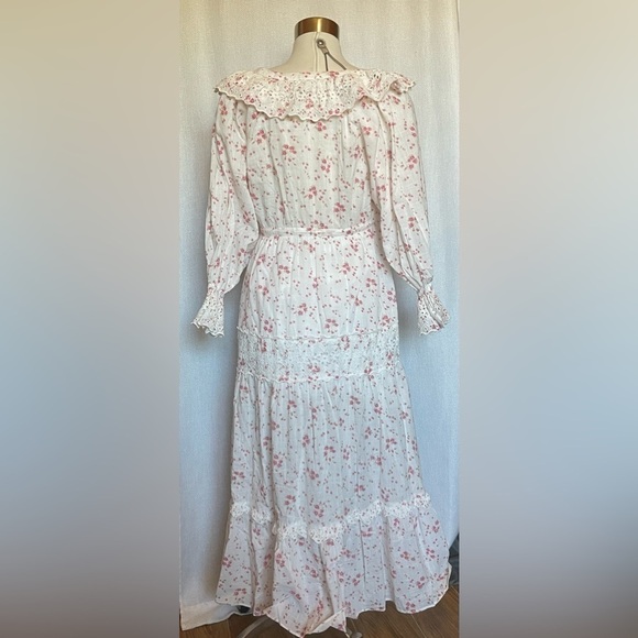 TiMo floral slub dress - Picture 4 of 8